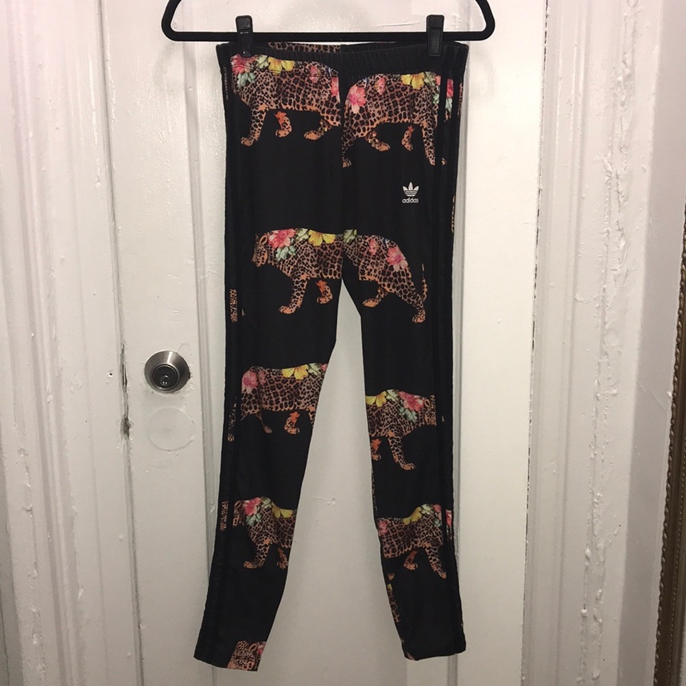 Adidas FARM leopard leggings
